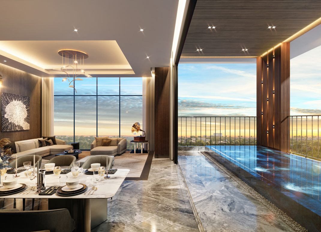 Căn hộ penthouse The TEN