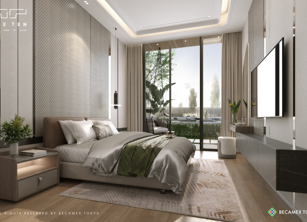 Hình ảnh căn hộ 2 phòng ngủ dự án The TEN