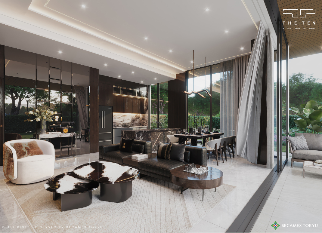 Căn hộ 3 phòng ngủ dự án The TEN