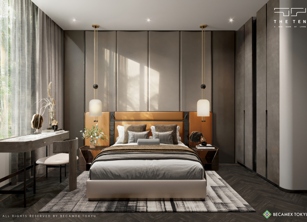 Hình ảnh căn hộ 3 phòng ngủ dự án The TEN