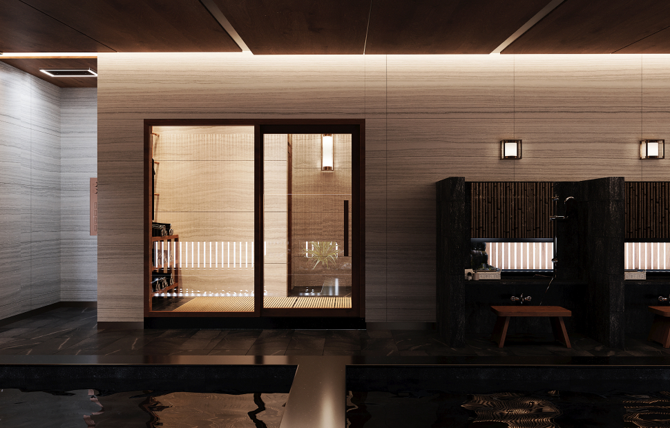 Tiện ích Onsen tại dự án The TEN