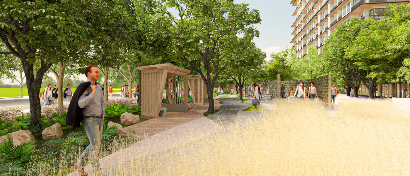 Khu vui chơi đa chức nặng tại dự án The TEN