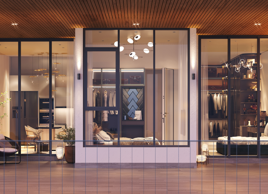 Hình ảnh căn hộ penthouse The TEN