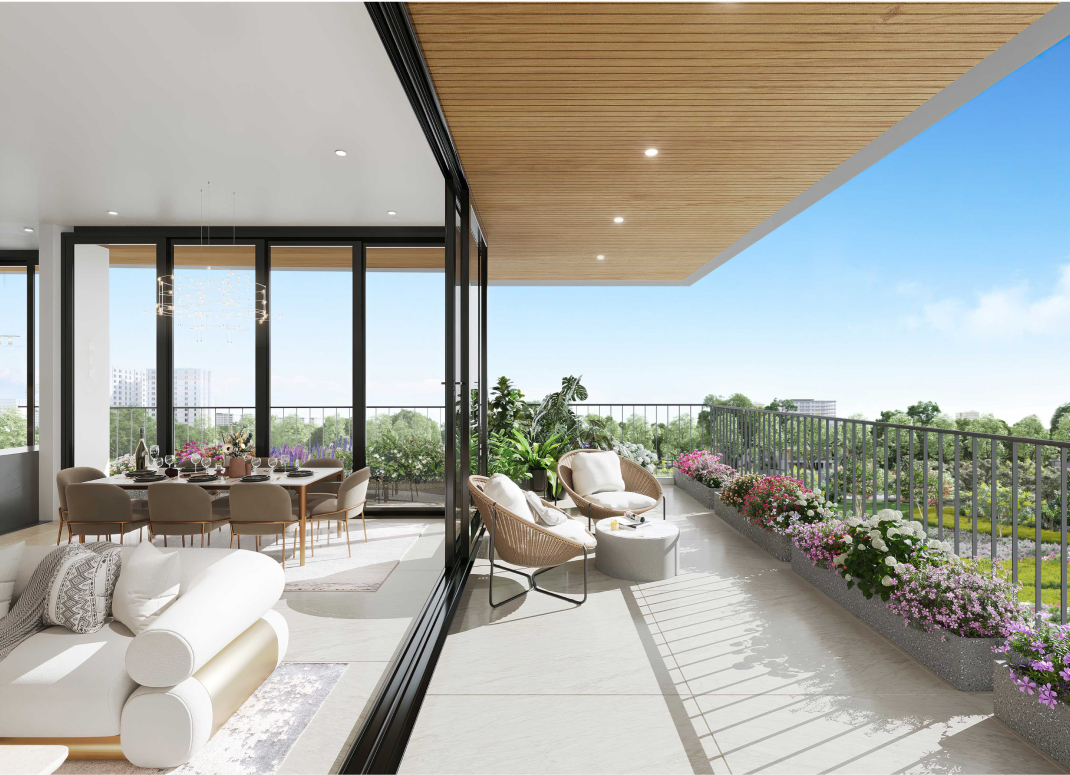 Căn hộ 4 phòng ngủ The TEN