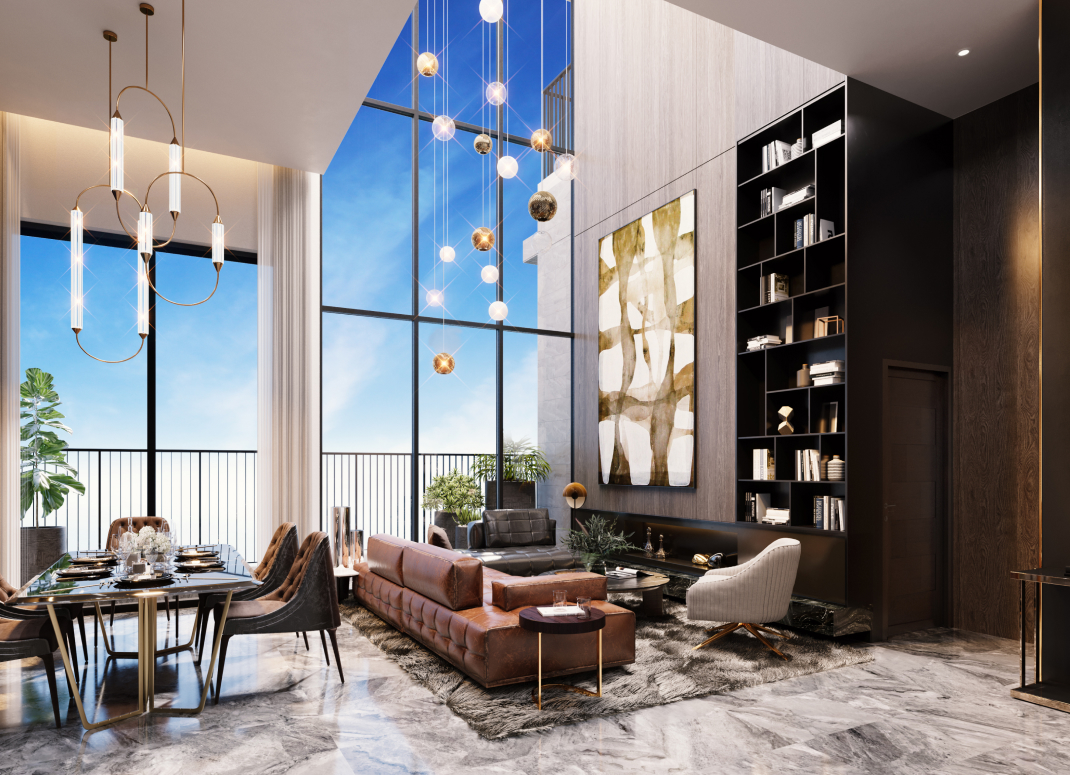 Căn hộ duplex dự án The TEN