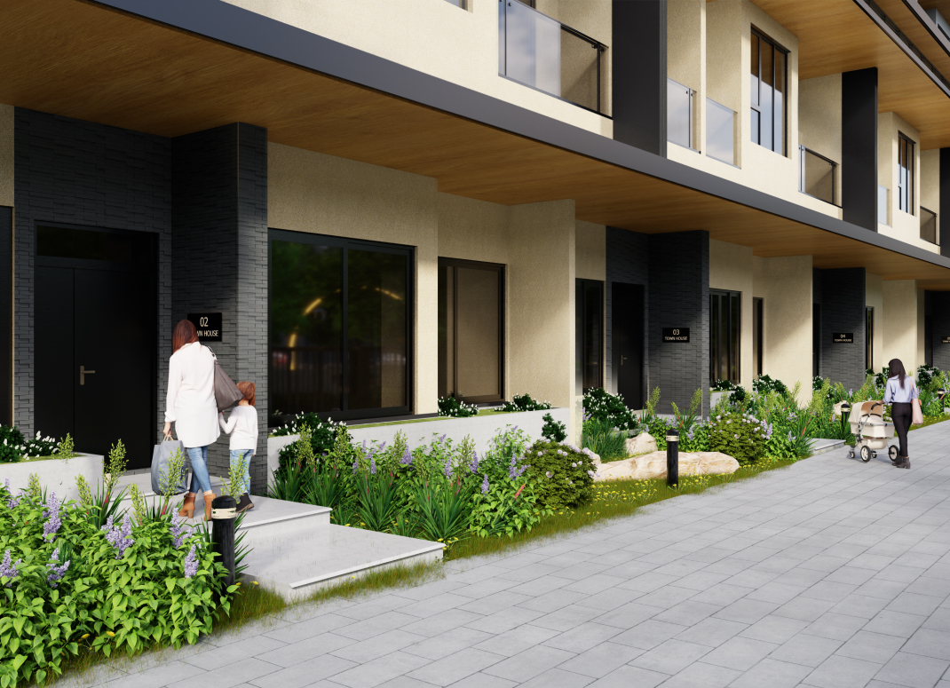 Townhouse của dự án The TEN