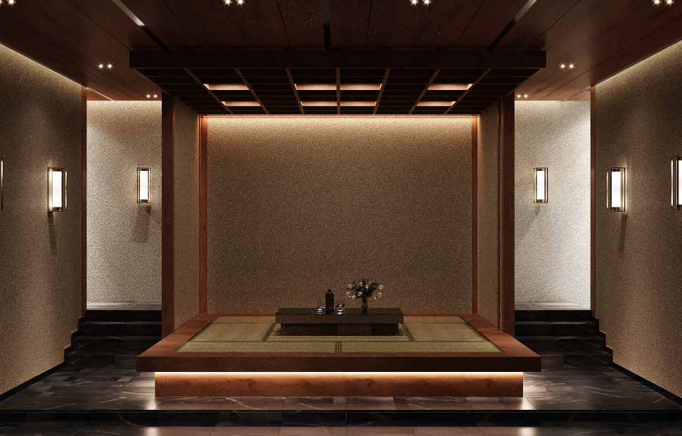 Tiện ích Sauna tại dự án The TEN