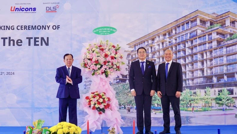 Becamex Tokyu breaks ground on the MIDORI PARK The TEN project in Binh Duong New City. 4 Becamex Tokyu dong tho4