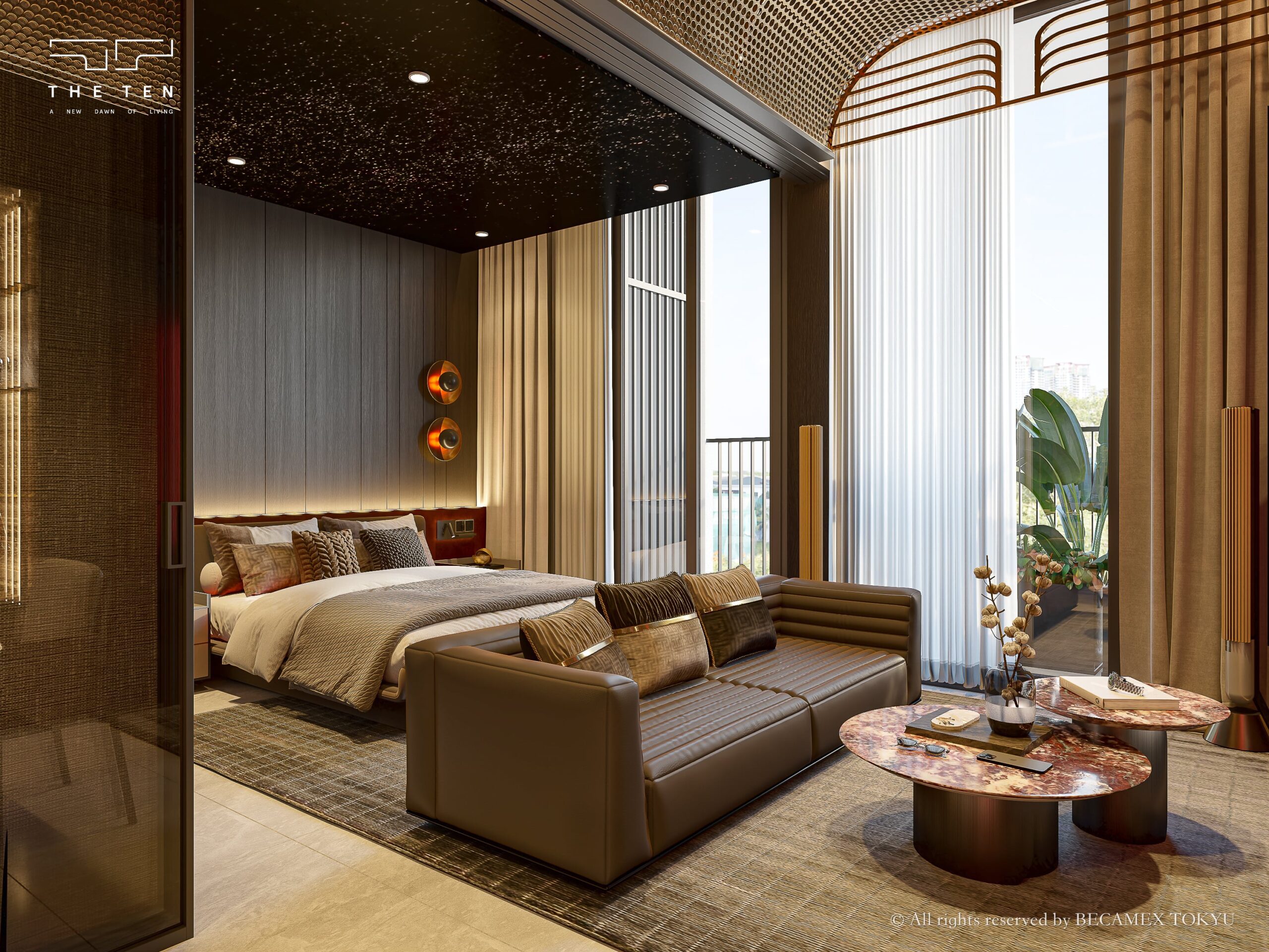 Hình ảnh căn hộ studio dự án The TEN