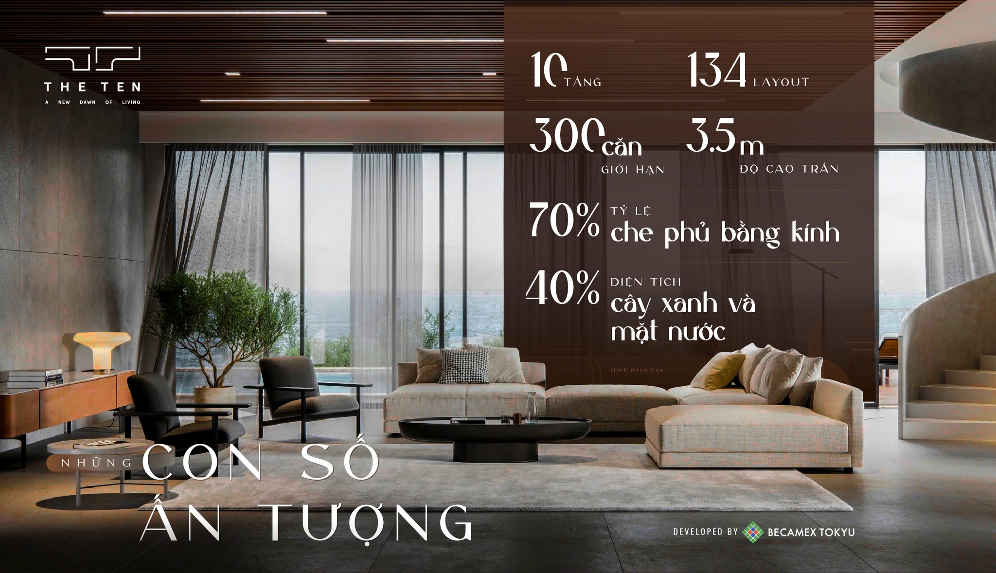 Những con số sau đây chính là minh chứng một phong cách sống tinh hoa.